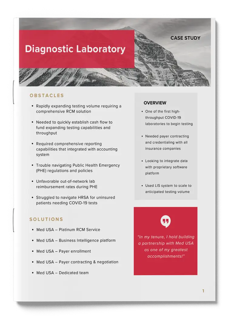 Diagnostic Laboratory Case Study