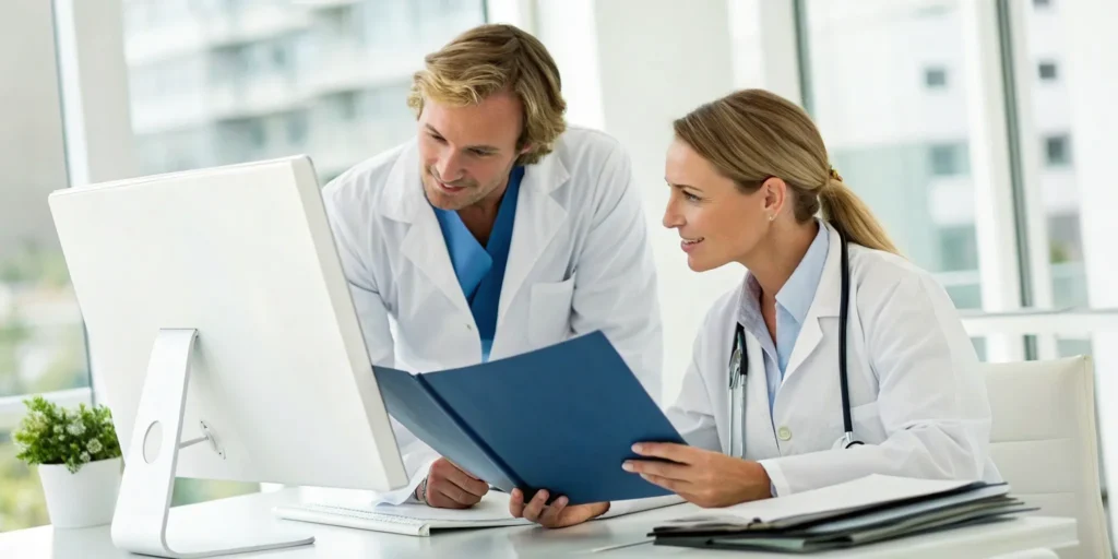 Physicians using credentialing services to streamline provider enrollment and verification.