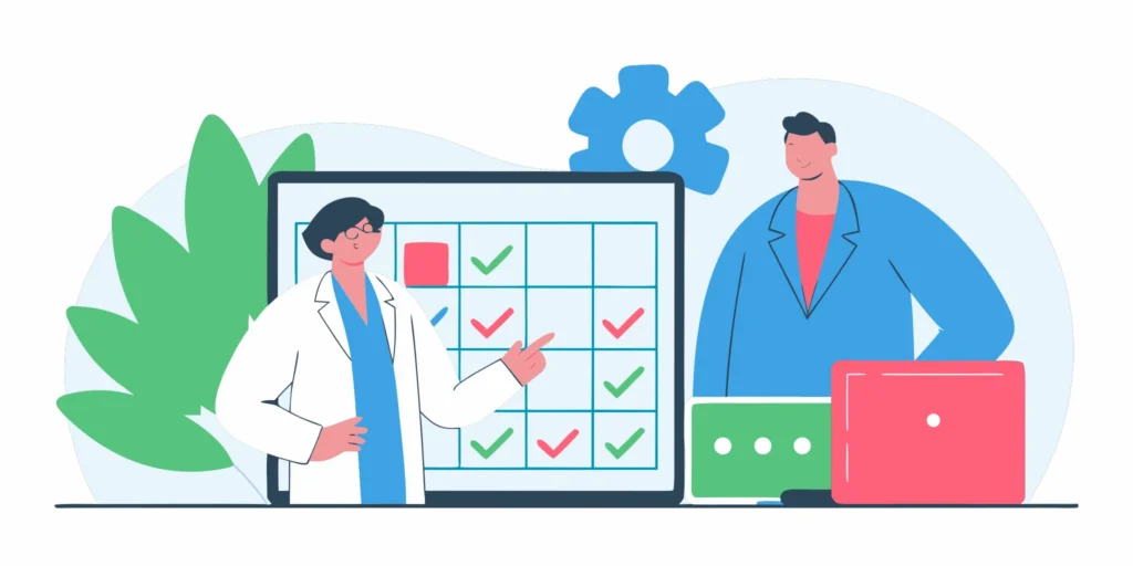 Choosing an urgent care billing company based on performance data and reports.